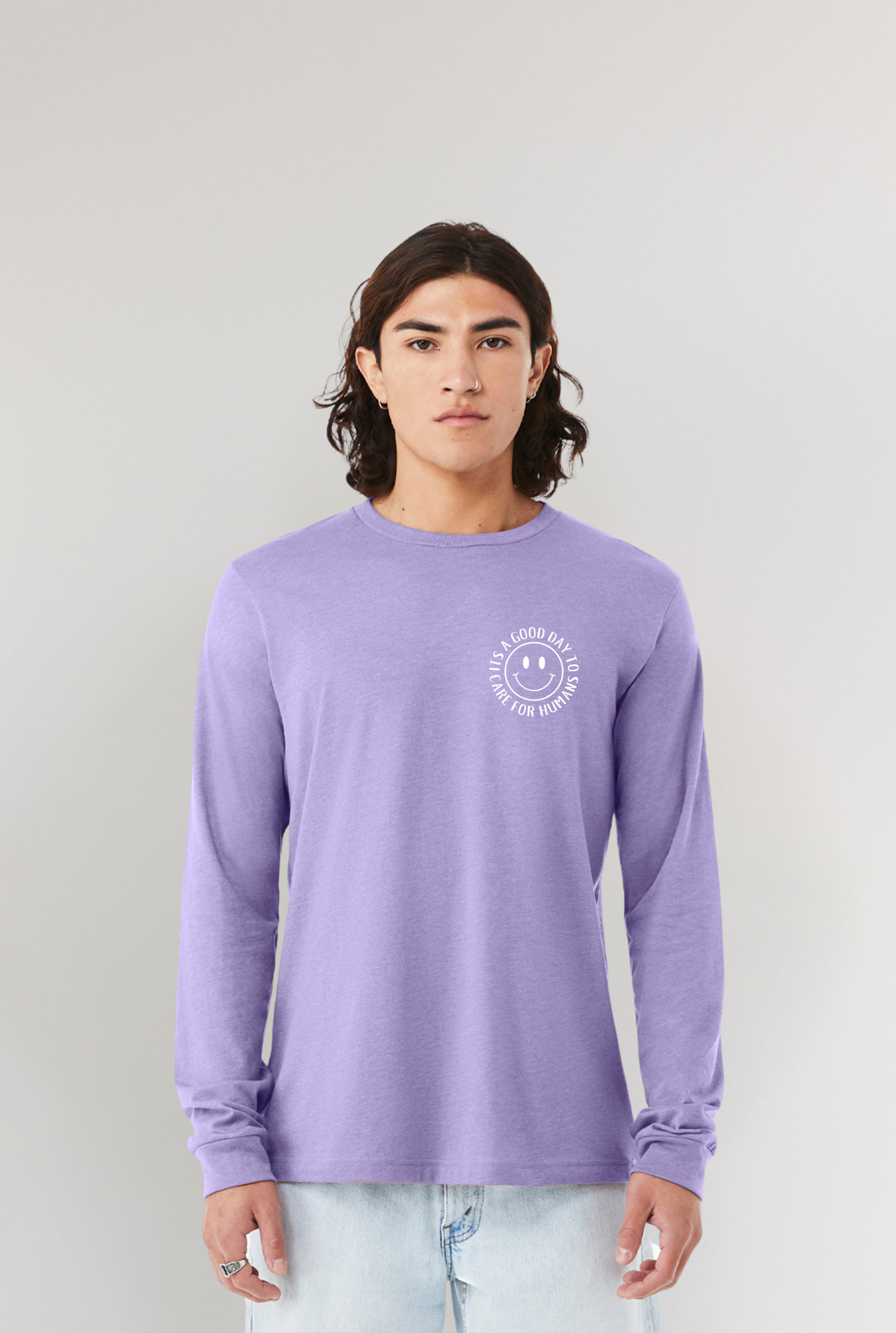 CARE FOR HUMANS UNISEX LONG SLEEVE – The Front Line