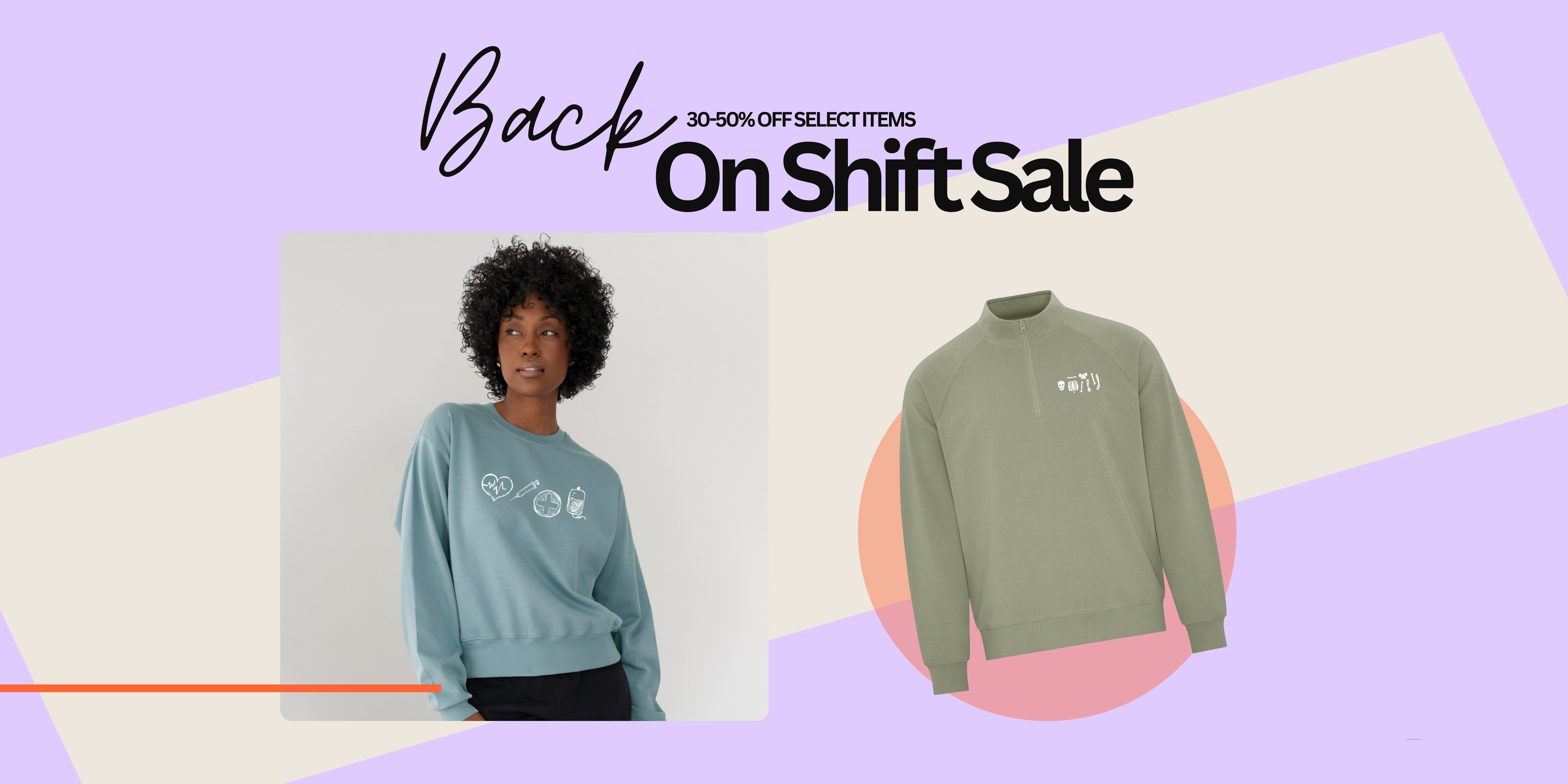BACK ON SHIFT SALE