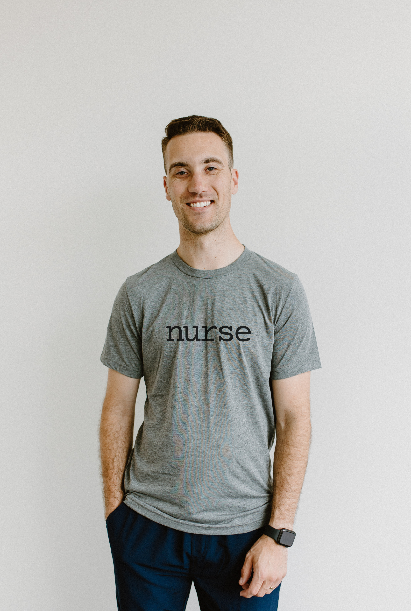 JUST NURSE UNISEX TEE – The Front Line