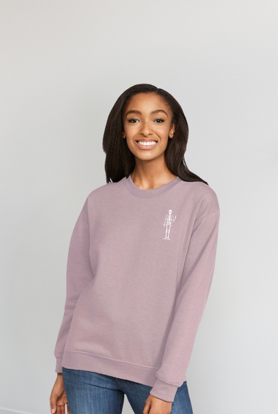 トップス SKELETON PATCHED CREW SWEAT SKELETON UNISEX CREWNECK – The Front Line